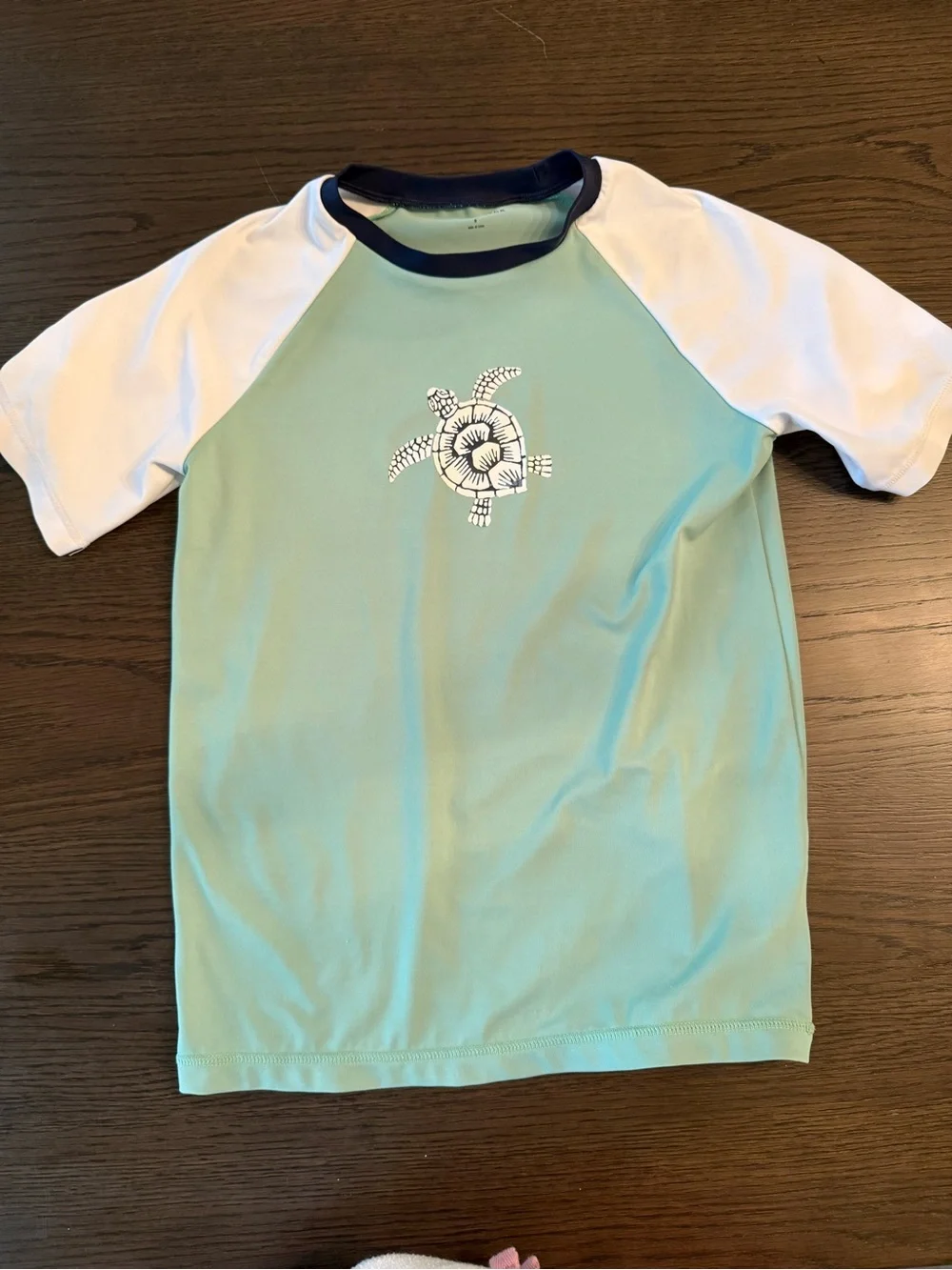 Bundle of 2 Janie and Jack short sleeve rashguards size 8